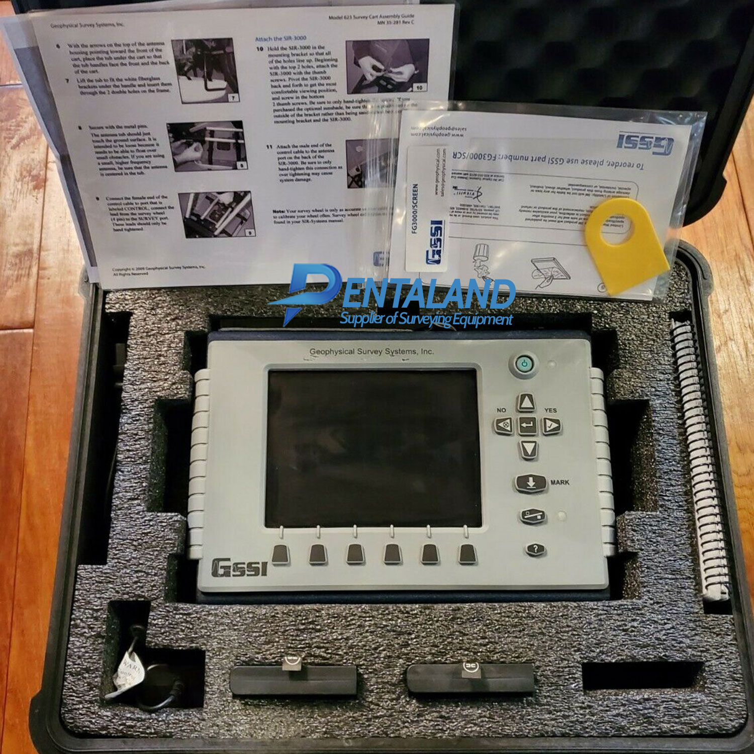 gssi-utilityscan-lt-sir3000-400mhz-gpr-excellent-condition
