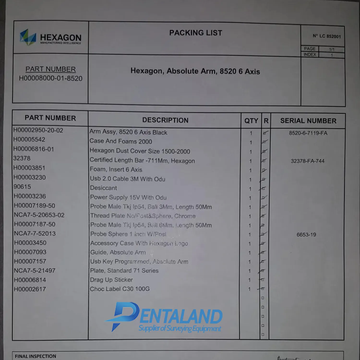 hexagon-romer-absolute-scanning-arm-8520-packing-list