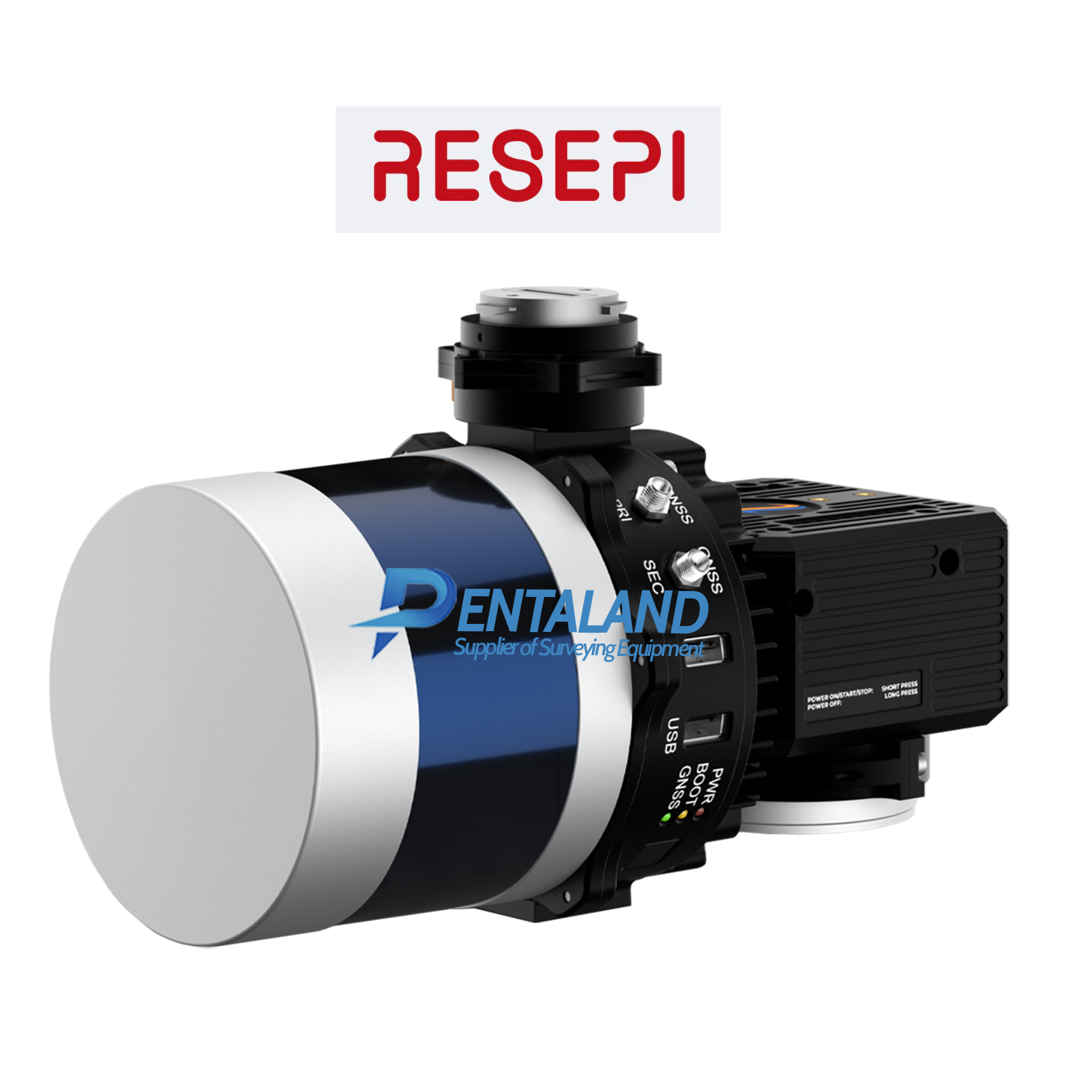 RESEPI Velodyne VLP-32 Single Antenna Receiver